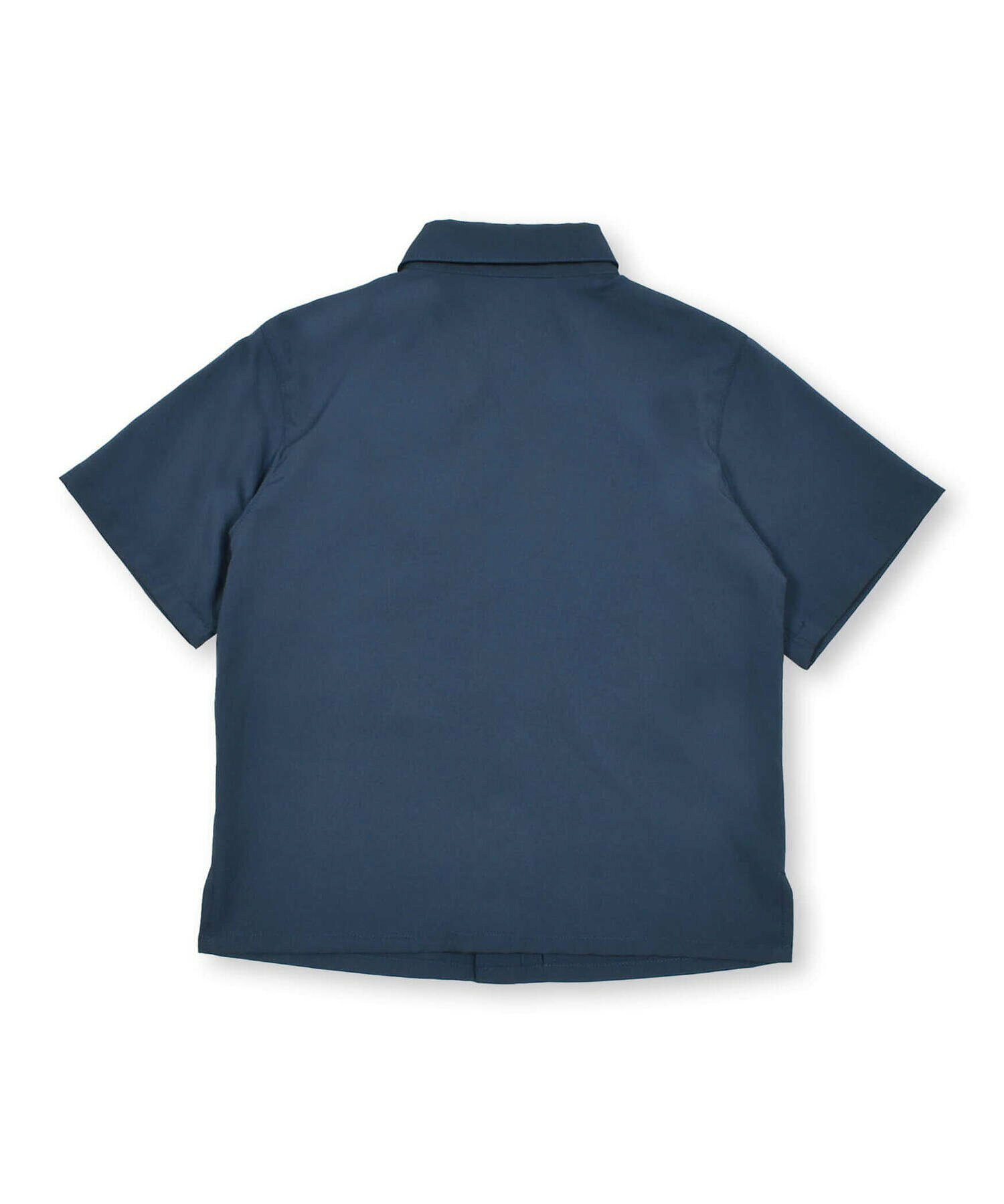 【お揃い】ポリエステルポプリンファスナーポケットシャツ(100~160cm)